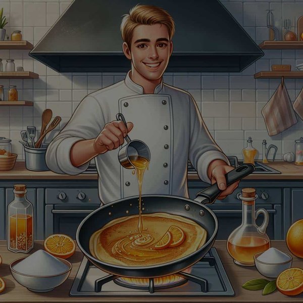 Quelle méthode pour des crêpes Suzette sans alcool adaptées aux enfants ?